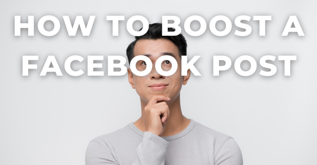 How to Boost a Facebook Post